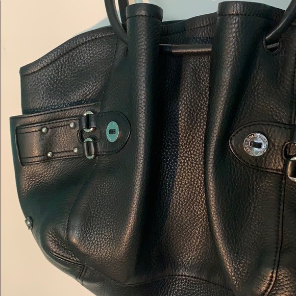 COLE HAAN 100% leather large bucket shoulder bag - Picture 3 of 12